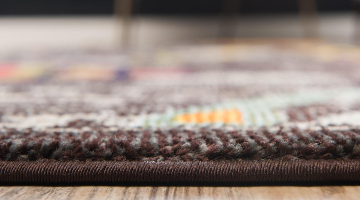 Sedona Vista Collection Area Rug -  Adobe Rectangular Brown  lifestyle 22