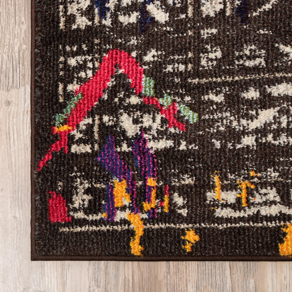 Sedona Vista Collection Area Rug -  Adobe Runner Brown  lifestyle 30
