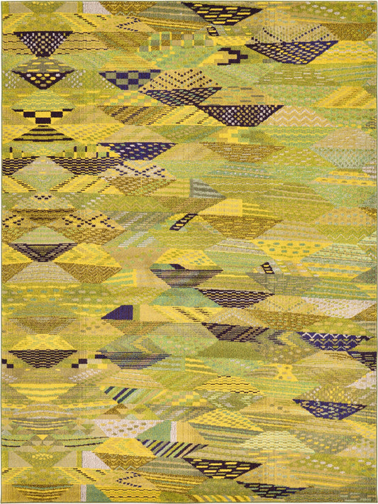 Sedona Vista Collection Area Rug -  Mesquite Rectangle Green Main