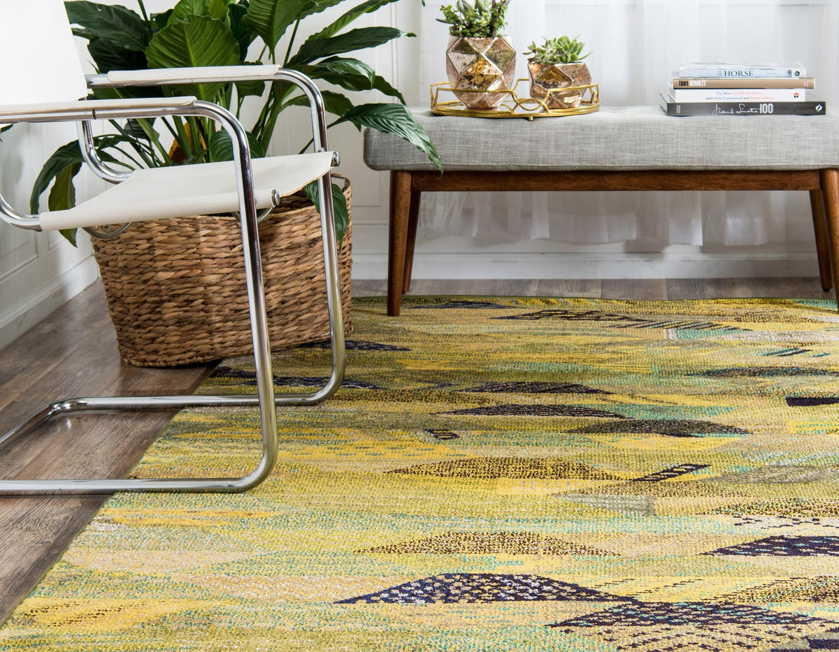 Sedona Vista Collection Area Rug -  Mesquite Rectangle Green  lifestyle 4