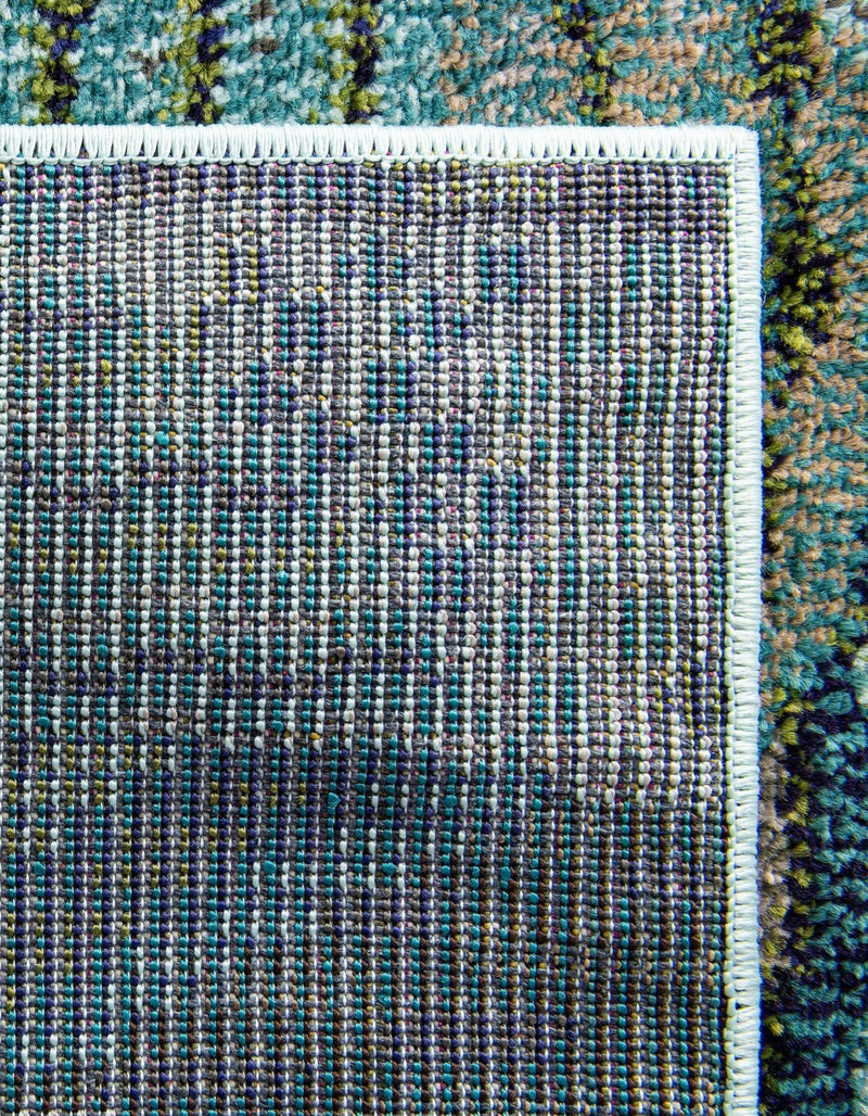 Sedona Vista Collection Area Rug -  Yucca Rectangle Blue  lifestyle 21