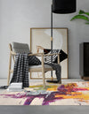 Marrakesh Elegance Collection Area Rug -  Riad Rectangle Beige  lifestyle 5