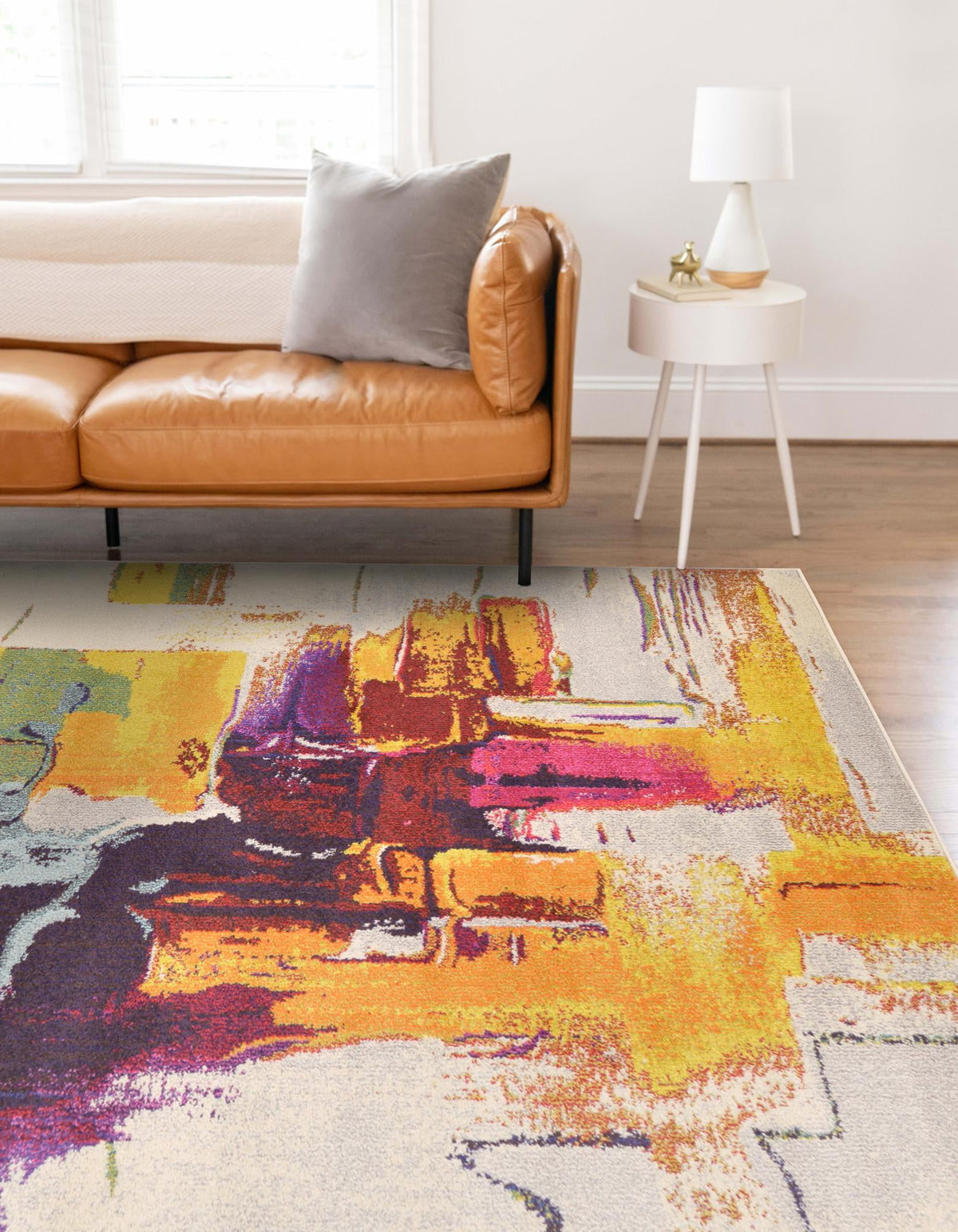 Marrakesh Elegance Collection Area Rug -  Riad Rectangle Beige  lifestyle 8