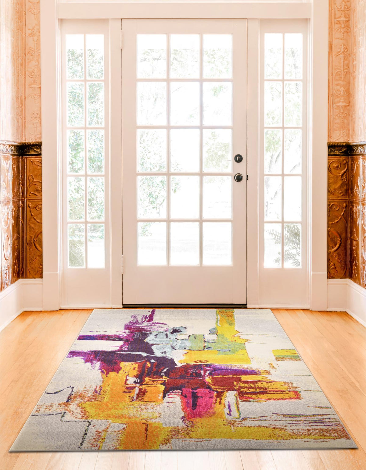 Marrakesh Elegance Collection Area Rug -  Riad Rectangle Beige  lifestyle 9