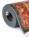 Persian Elegance Collection Area Rug -  Golestan Rectangle Navy Blue  lifestyle 13