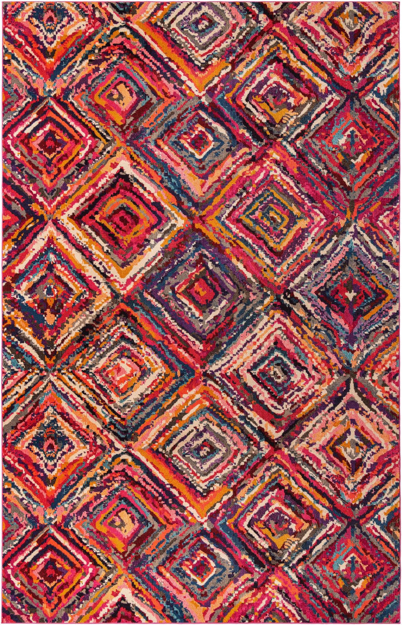 Marrakesh Elegance Collection Area Rug -  Zerktouni Rectangular Multi  lifestyle 11