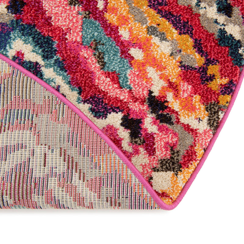 Marrakesh Elegance Collection Area Rug -  Zerktouni Round Multi  lifestyle 38
