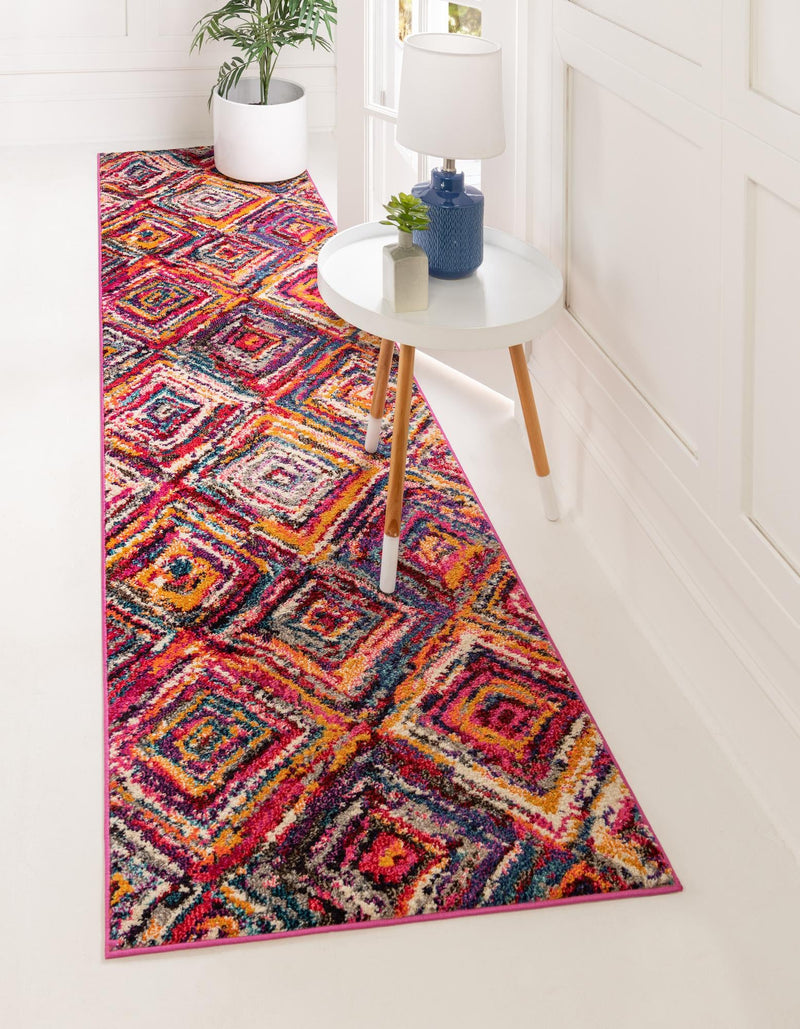 Marrakesh Elegance Collection Area Rug -  Zerktouni Runner Multi  lifestyle 16