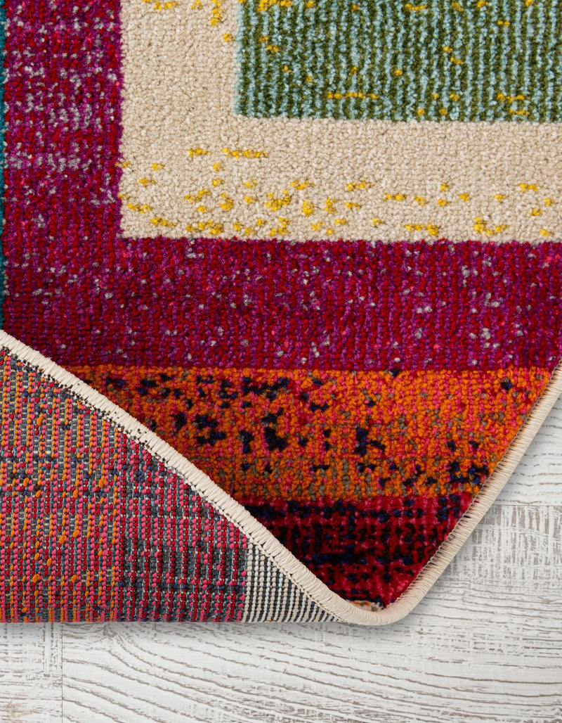Marrakesh Elegance Collection Area Rug -  Ourika Round Multi  lifestyle 39