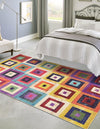 Marrakesh Elegance Collection Area Rug -  Ourika Rectangular Multi  lifestyle 50