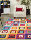 Marrakesh Elegance Collection Area Rug -  Ourika Rectangular Multi  lifestyle 52