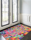 Marrakesh Elegance Collection Area Rug -  Tinghir Rectangle Multi  lifestyle 5