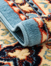 Tabriz Tapestry Collection Area Rug - Azerbaijan (Light Blue) Rectangle Light Blue  lifestyle 18