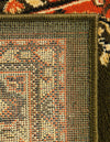 Tabriz Tapestry Collection Area Rug - Azerbaijan (Green) Rectangle Green  lifestyle 19