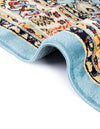 Isfahan Elegance Collection Area Rug - Naghsh-e Jahan (Light Blue) Rectangle Light Blue  lifestyle 10