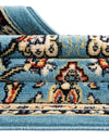 Isfahan Elegance Collection Area Rug - Naghsh-e Jahan (Light Blue) Rectangle Light Blue  lifestyle 14