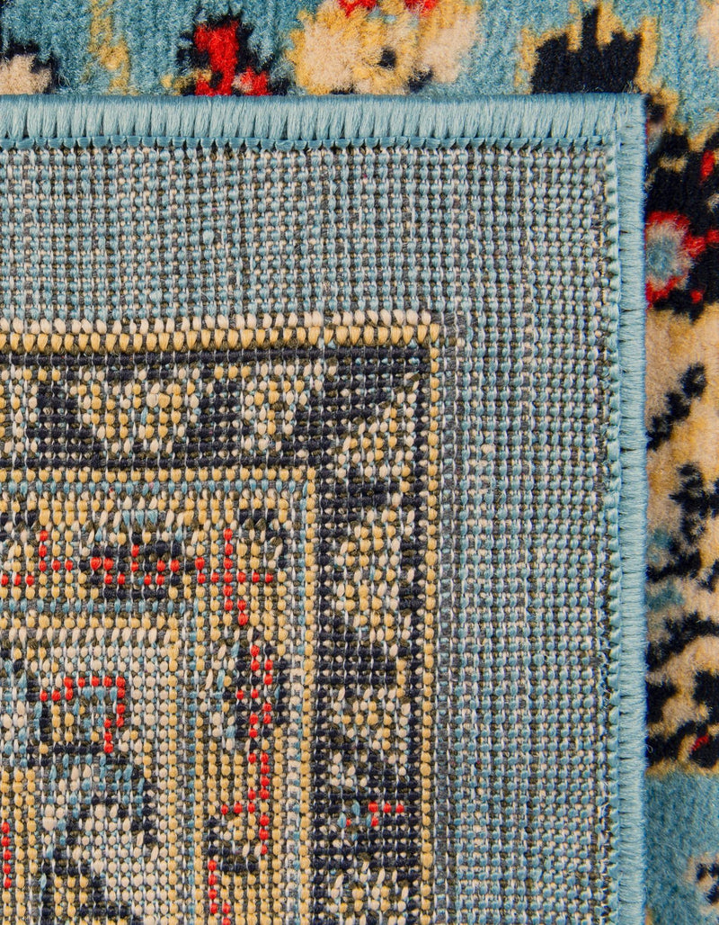 Isfahan Elegance Collection Area Rug - Naghsh-e Jahan (Light Blue) Rectangle Light Blue  lifestyle 23