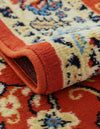 Isfahan Elegance Collection Area Rug - Naghsh-e Jahan (Terracotta) Rectangle Terracotta  lifestyle 20
