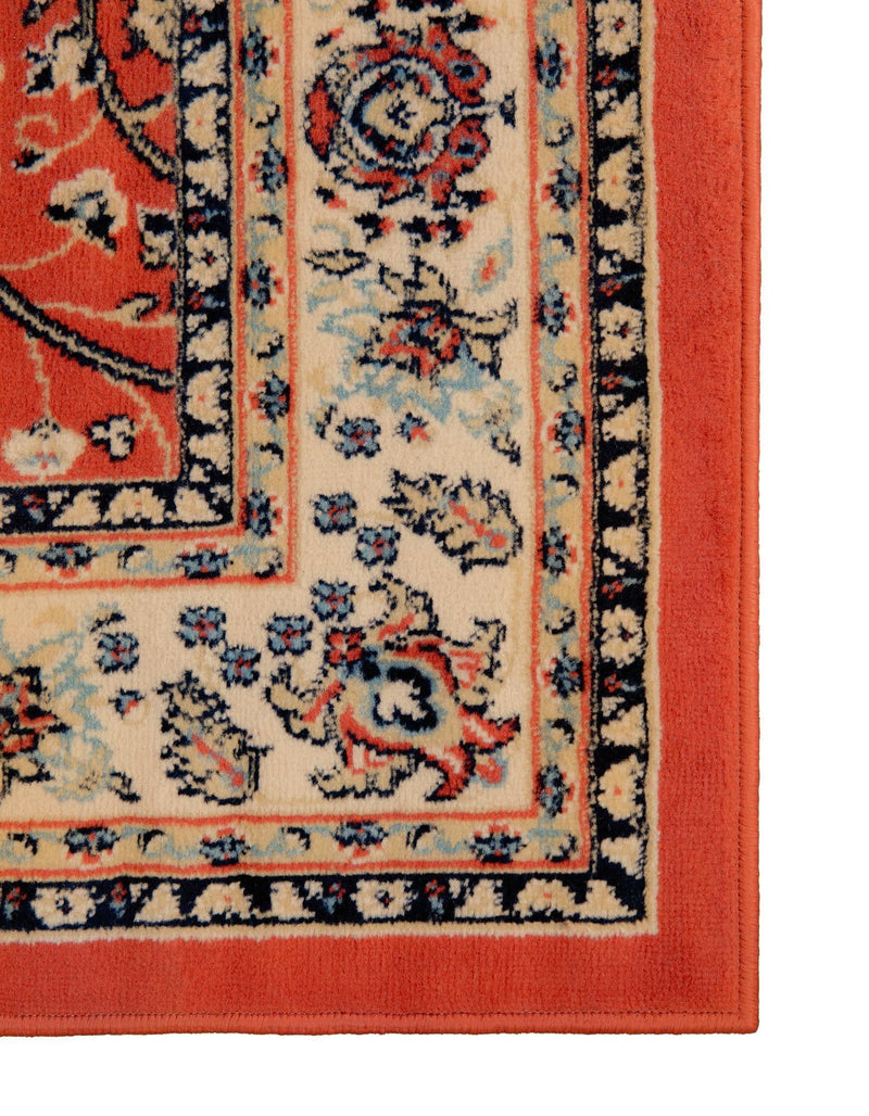 Isfahan Elegance Collection Area Rug - Naghsh-e Jahan (Terracotta) Rectangle Terracotta  lifestyle 21