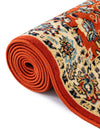 Isfahan Elegance Collection Area Rug - Naghsh-e Jahan (Terracotta) Rectangle Terracotta  lifestyle 12