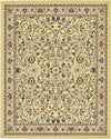 Isfahan Elegance Collection Area Rug - Naghsh-e Jahan (Yellow) Rectangle Yellow Main