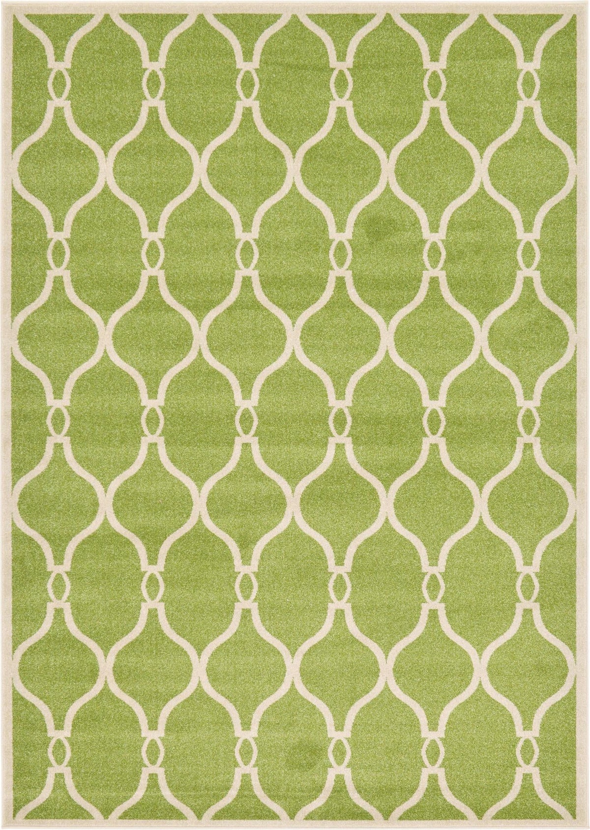 Lattice Gardens Collection Area Rug -  Vinehaven Rectangle Green  lifestyle 2