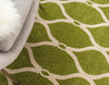 Lattice Gardens Collection Area Rug -  Vinehaven Rectangle Green  lifestyle 23