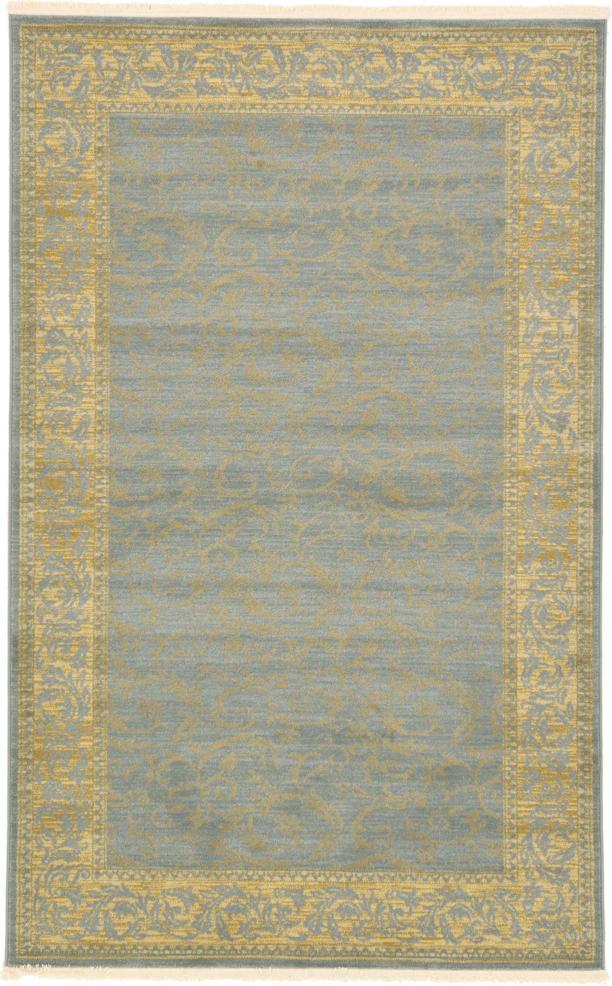 Versailles Elegance Collection Area Rug - Arles Rectangle Blue  lifestyle 2