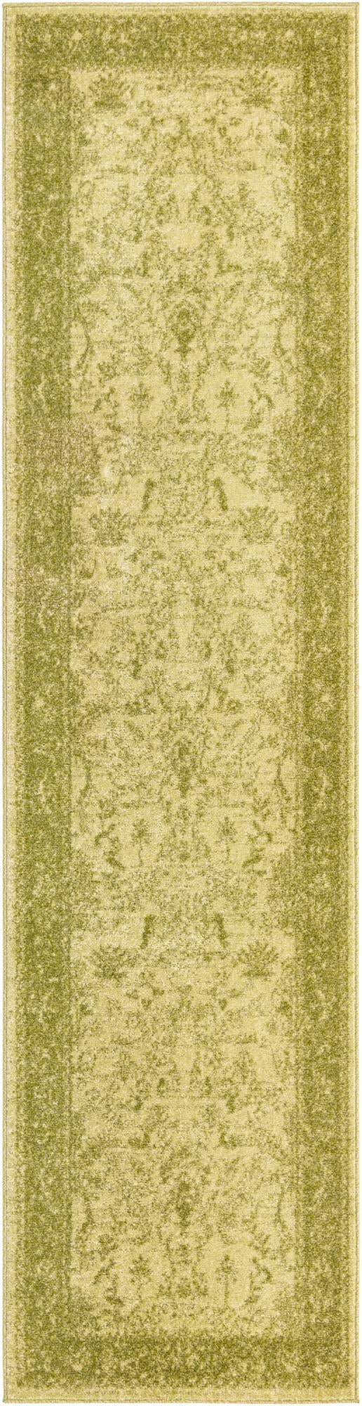 Horizon Collection Area Rug -  Apex (Light Green) Runner Light Green  lifestyle 9