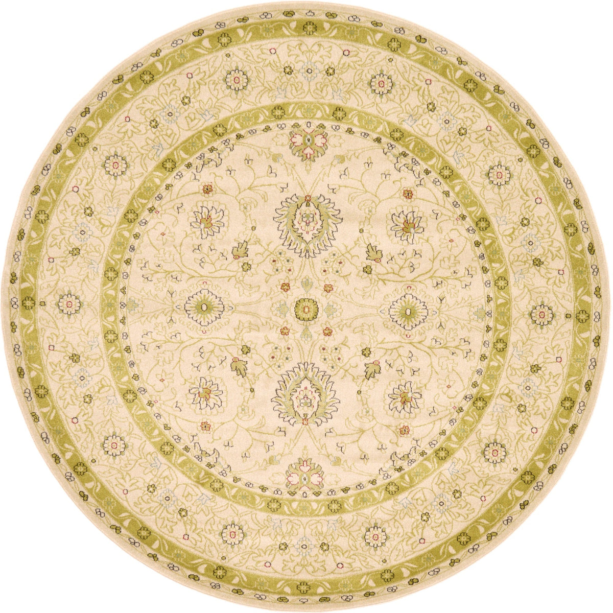 Chelsea Elegance Collection Area Rug -  Hounslow Round Beige Main