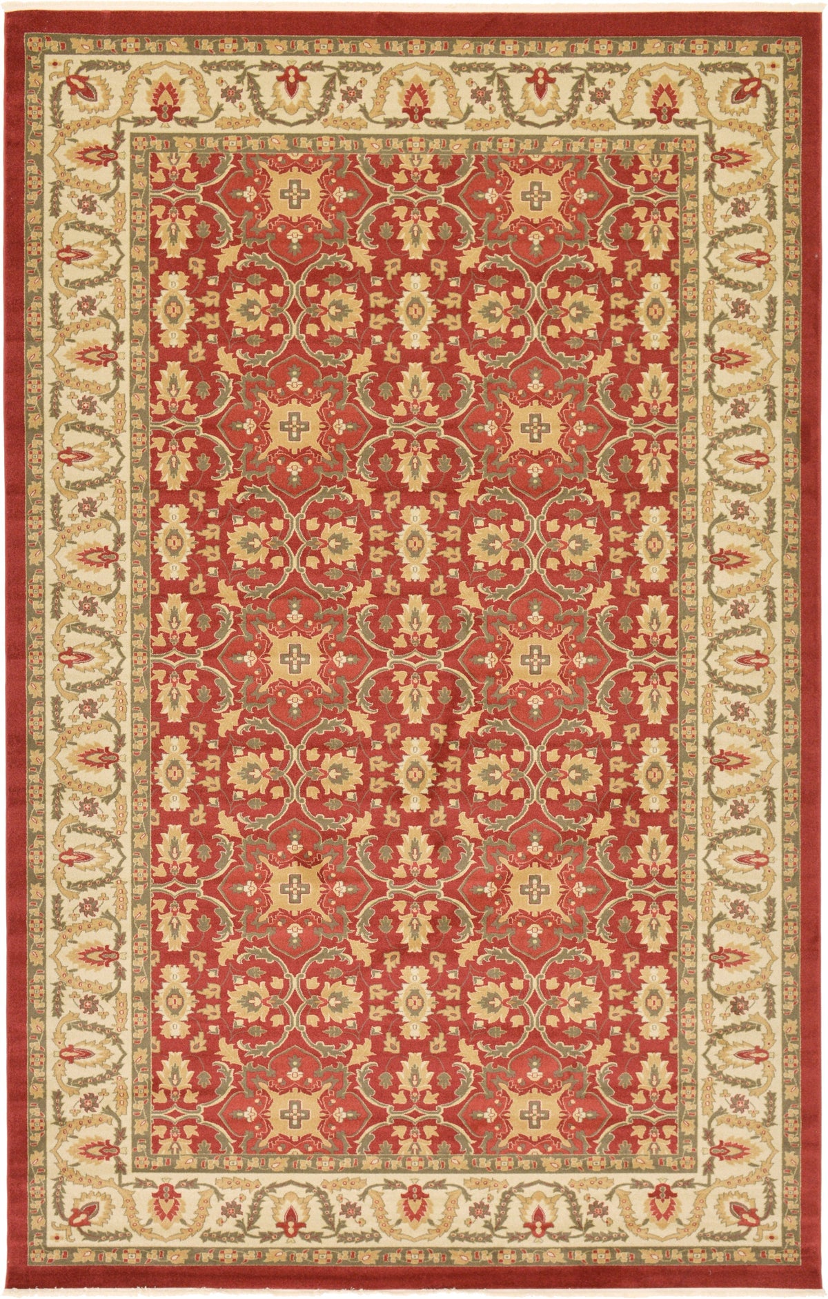 Chelsea Elegance Collection Area Rug -  Hatton Rectangular Red Main