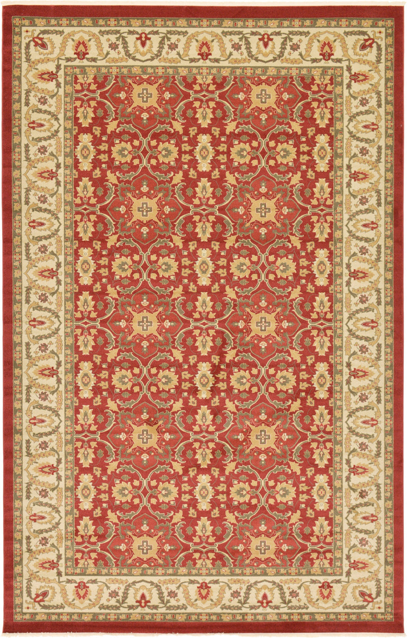 Chelsea Elegance Collection Area Rug -  Hatton Rectangular Red Main