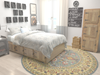 Chelsea Elegance Collection Area Rug -  Feltham Round Blue  lifestyle 12