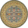 Chelsea Elegance Collection Area Rug -  Feltham Round Blue  lifestyle 8