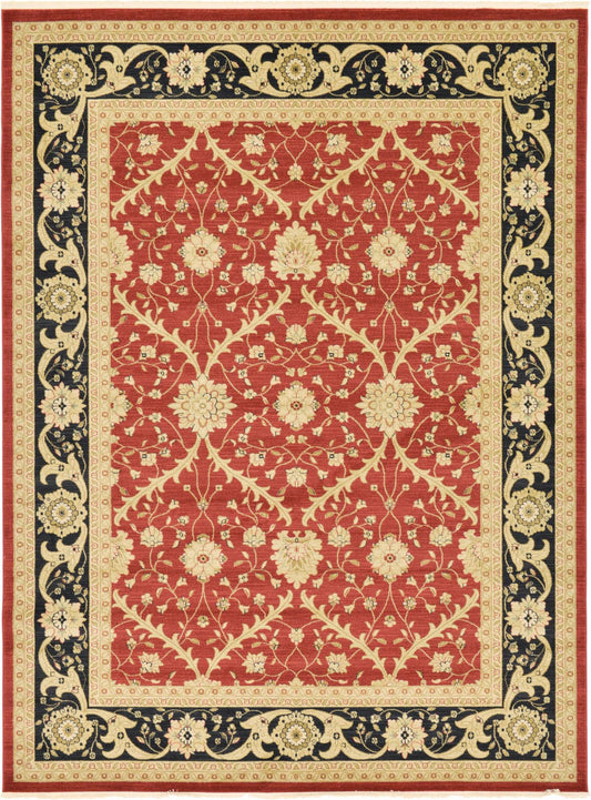 Chelsea Elegance Collection Area Rug -  Maida Rectangle Red Main