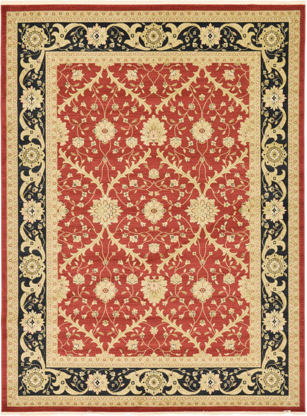 Chelsea Elegance Collection Area Rug -  Maida Rectangle Red Main