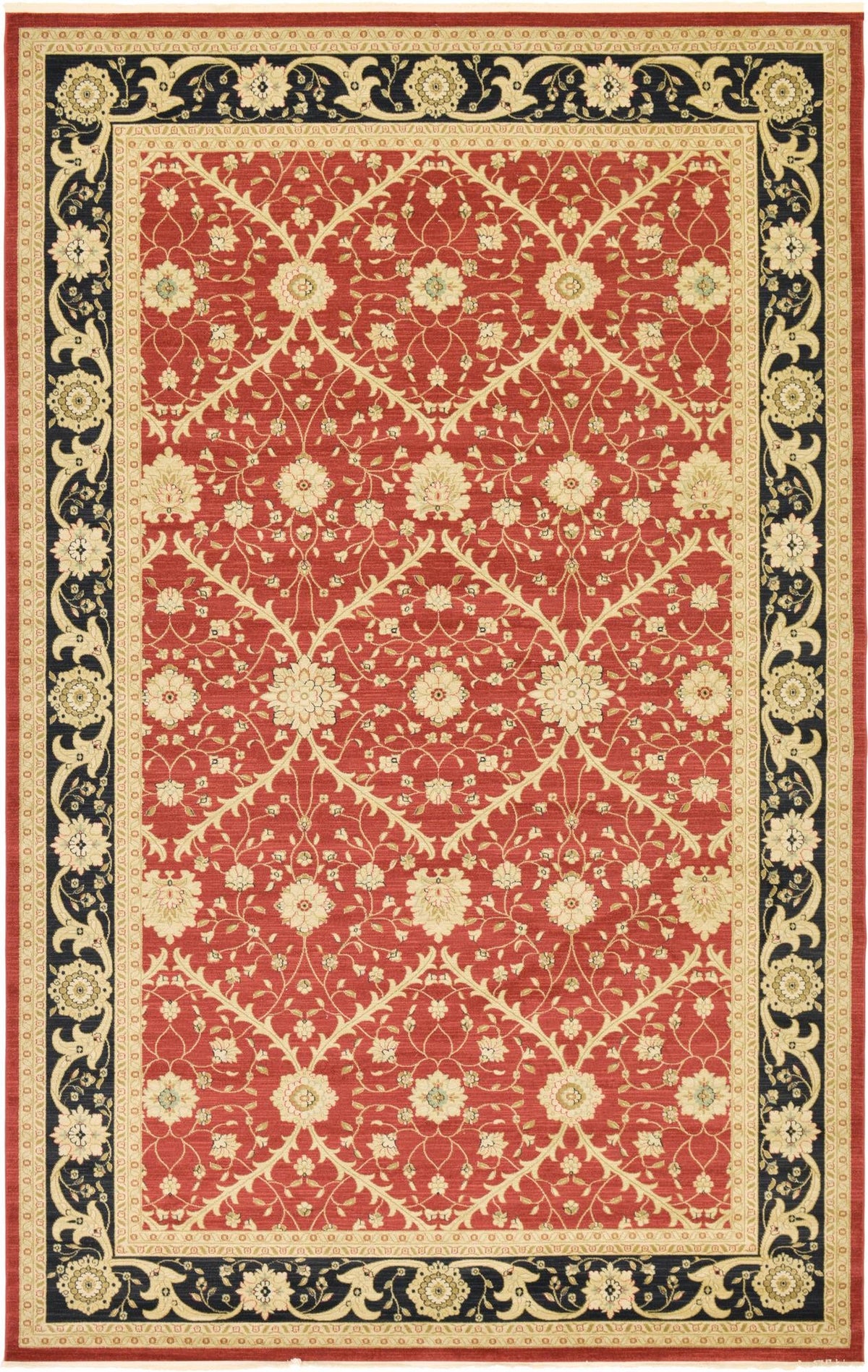 Chelsea Elegance Collection Area Rug -  Maida Rectangular Red  lifestyle 6