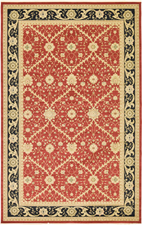 Chelsea Elegance Collection Area Rug -  Maida Rectangular Red  lifestyle 6