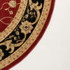 Chelsea Elegance Collection Area Rug -  Maida Round Red  lifestyle 19