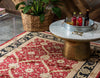 Chelsea Elegance Collection Area Rug -  Maida Rectangle Red  lifestyle 4