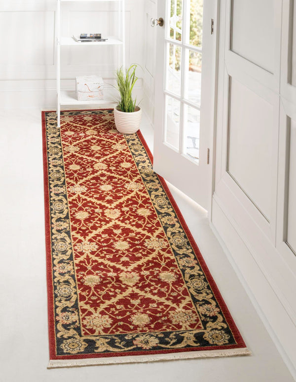 Chelsea Elegance Collection Area Rug -  Maida Runner Red  lifestyle 11