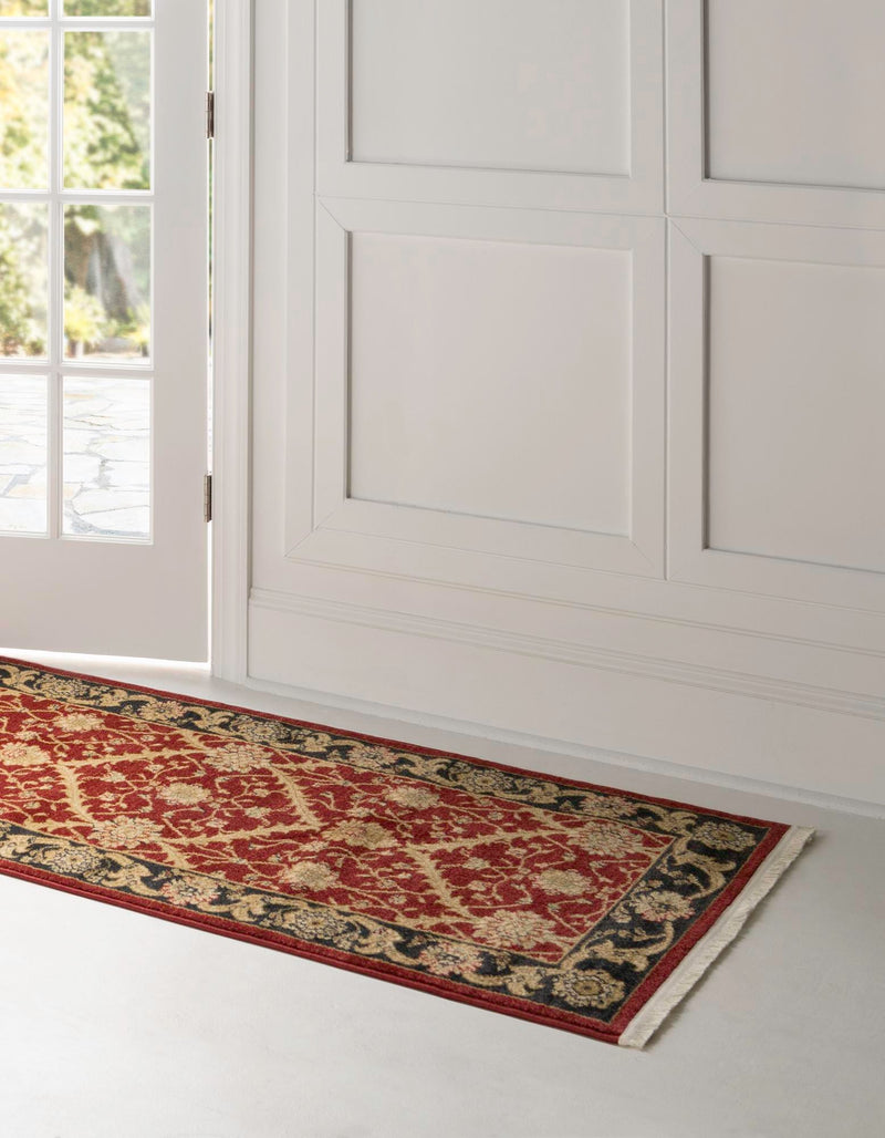 Chelsea Elegance Collection Area Rug -  Maida Runner Red  lifestyle 16