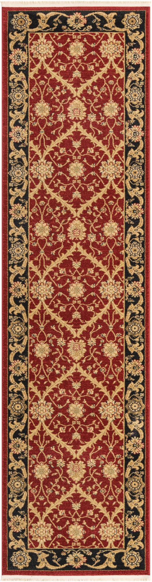 Chelsea Elegance Collection Area Rug -  Maida Runner Red  lifestyle 8