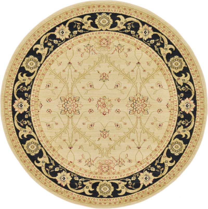 Chelsea Elegance Collection Area Rug -  Paddington Round Cream Main