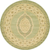Chelsea Elegance Collection Area Rug -  Thames Round Light Green  lifestyle 7