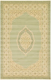Chelsea Elegance Collection Area Rug -  Thames Rectangular Light Green  lifestyle 7