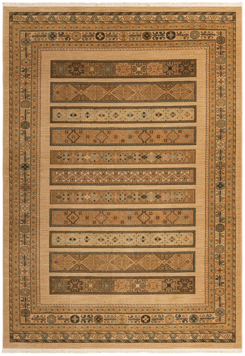 Zagros Oasis Collection Area Rug -  Khorramabad Rectangle Ivory  lifestyle 2