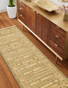 Zagros Oasis Collection Area Rug -  Khorramabad Runner Light Green  lifestyle 201