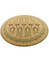 Chelsea Elegance Collection Area Rug -  Brompton (Light Green) Round Light Green  lifestyle 26