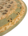 Chelsea Elegance Collection Area Rug -  Brompton (Light Green) Round Light Green  lifestyle 59